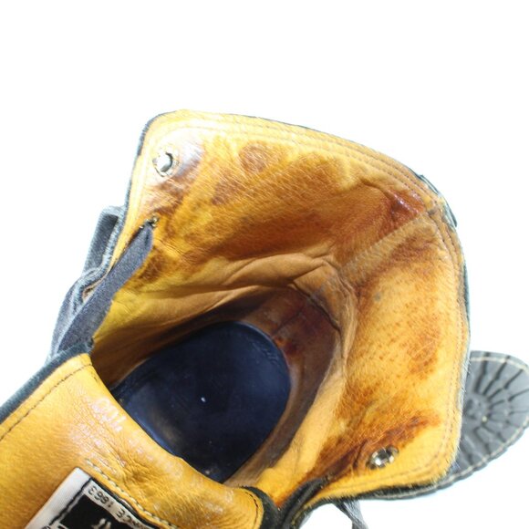 Frye Lace Up Ankle Leather Boots Womens (US 8) - Picture 9 of 10